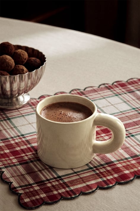 Pack de 2 tazas de café 30 cl en new bone china Rylvane