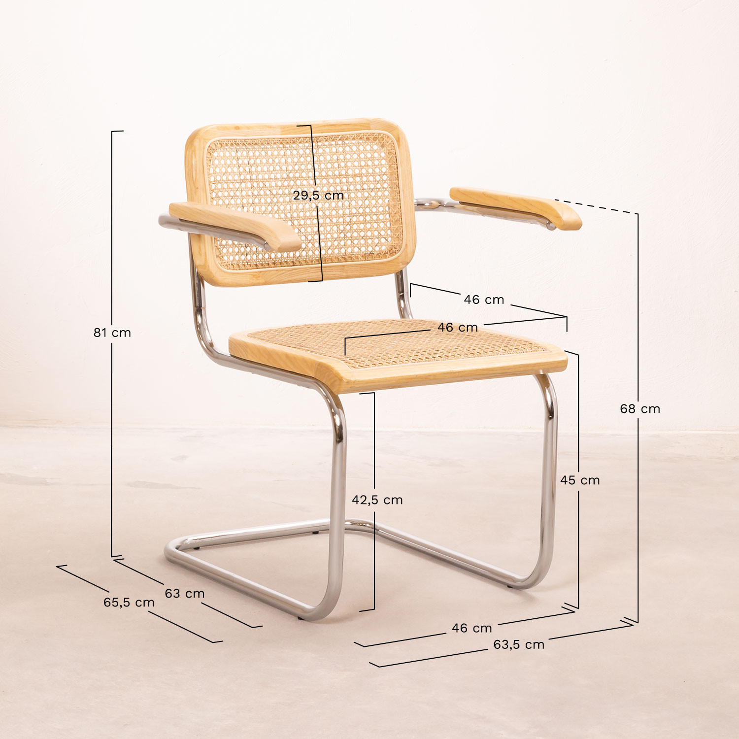 Silla de Comedor con Reposabrazos Tento - SKLUM
