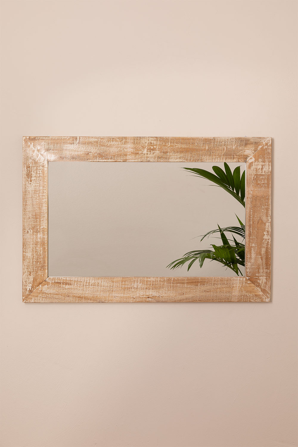 Espejo de Pared Rectangular en Madera (120x80 cm) Vuipo - SKLUM
