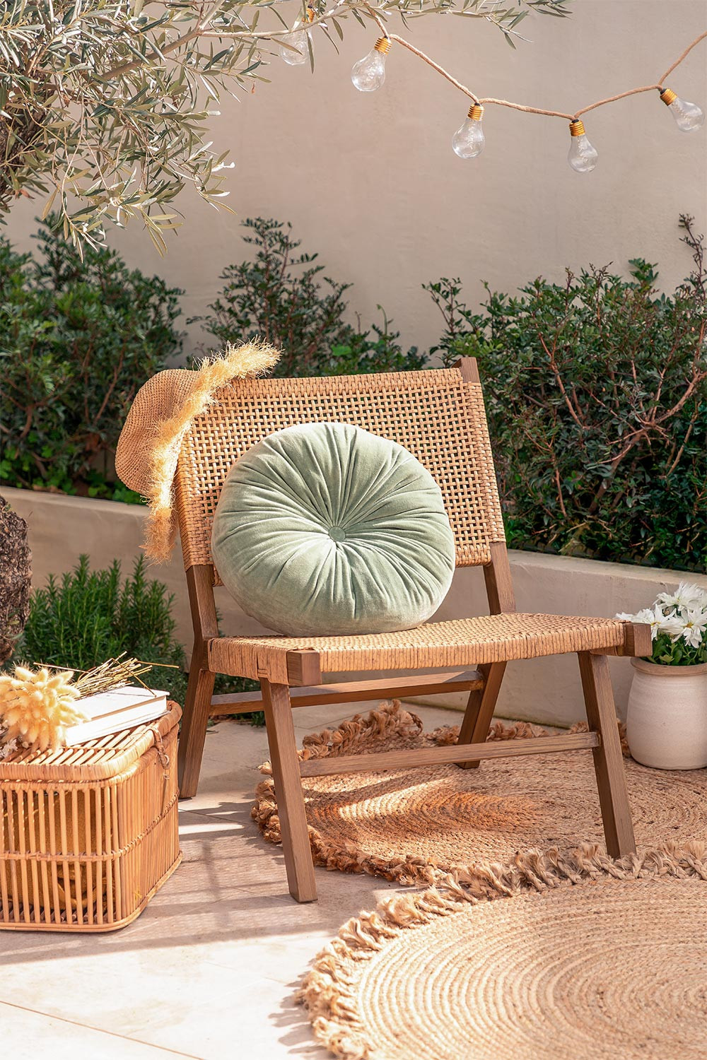 Silla de Jardín en Mimbre Sintético Miri - SKLUM