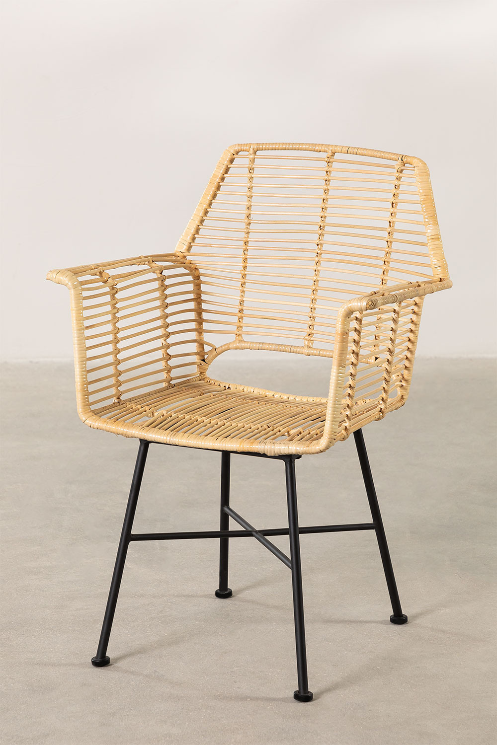 Silla de Comedor en Ratán Natural Mimbar Design - SKLUM