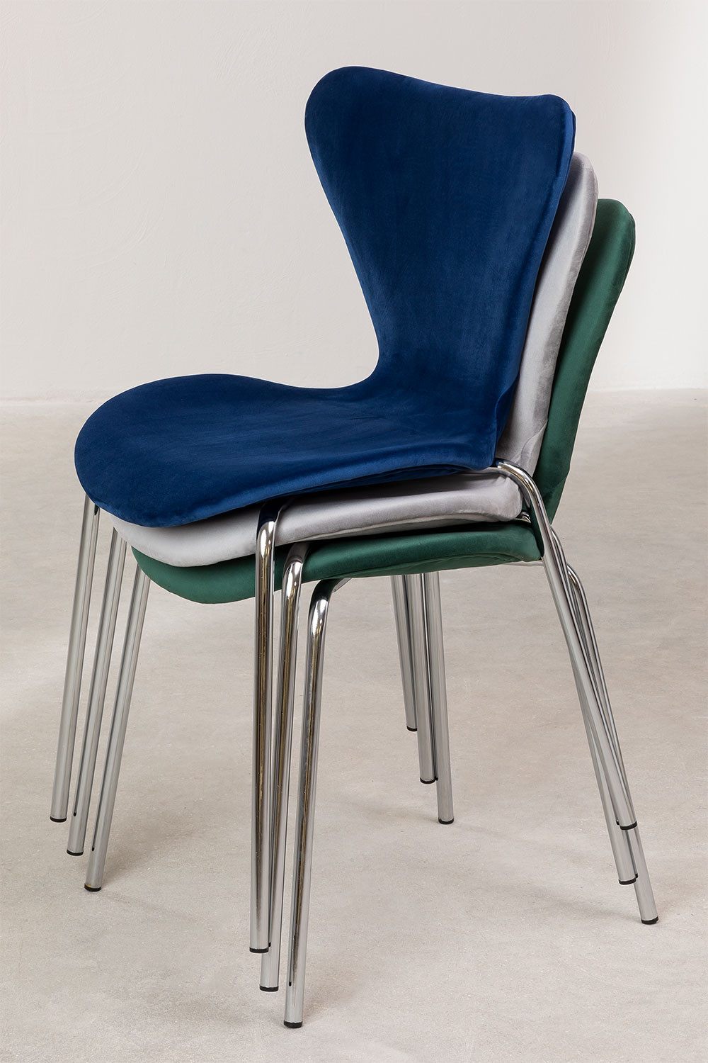 Silla de Comedor en Terciopelo Uit - SKLUM