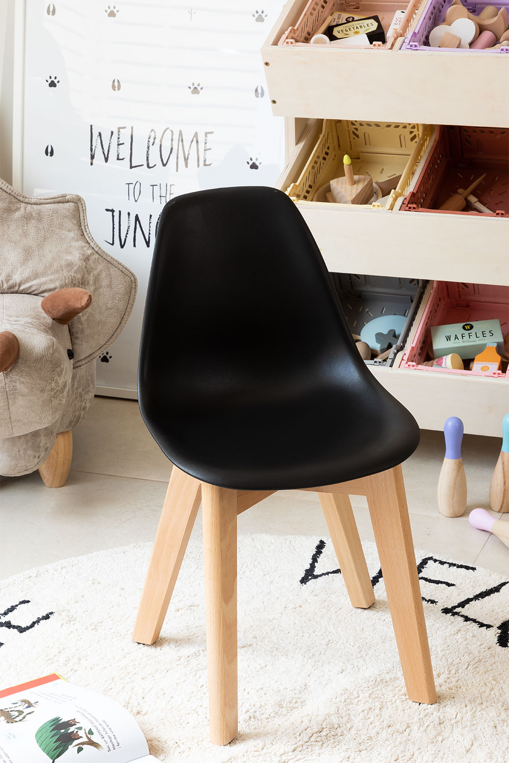 Mesas y sillas infantiles: en madera, ratán y más - SKLUM