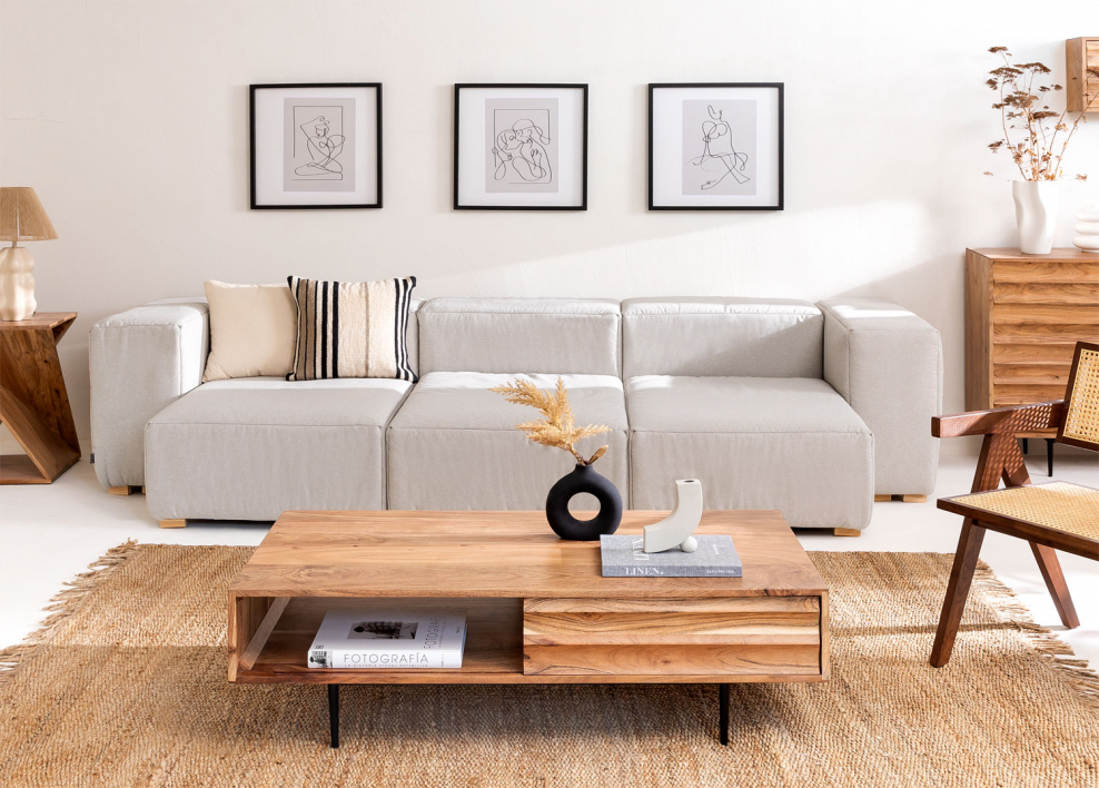 Conjuntos de salón baratos: Diseño y funcionalidad para tu sala de estar