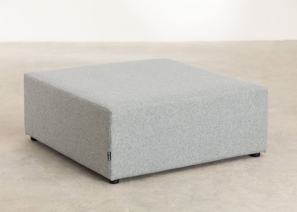 ▷ Puff para sofá modular Cubiq