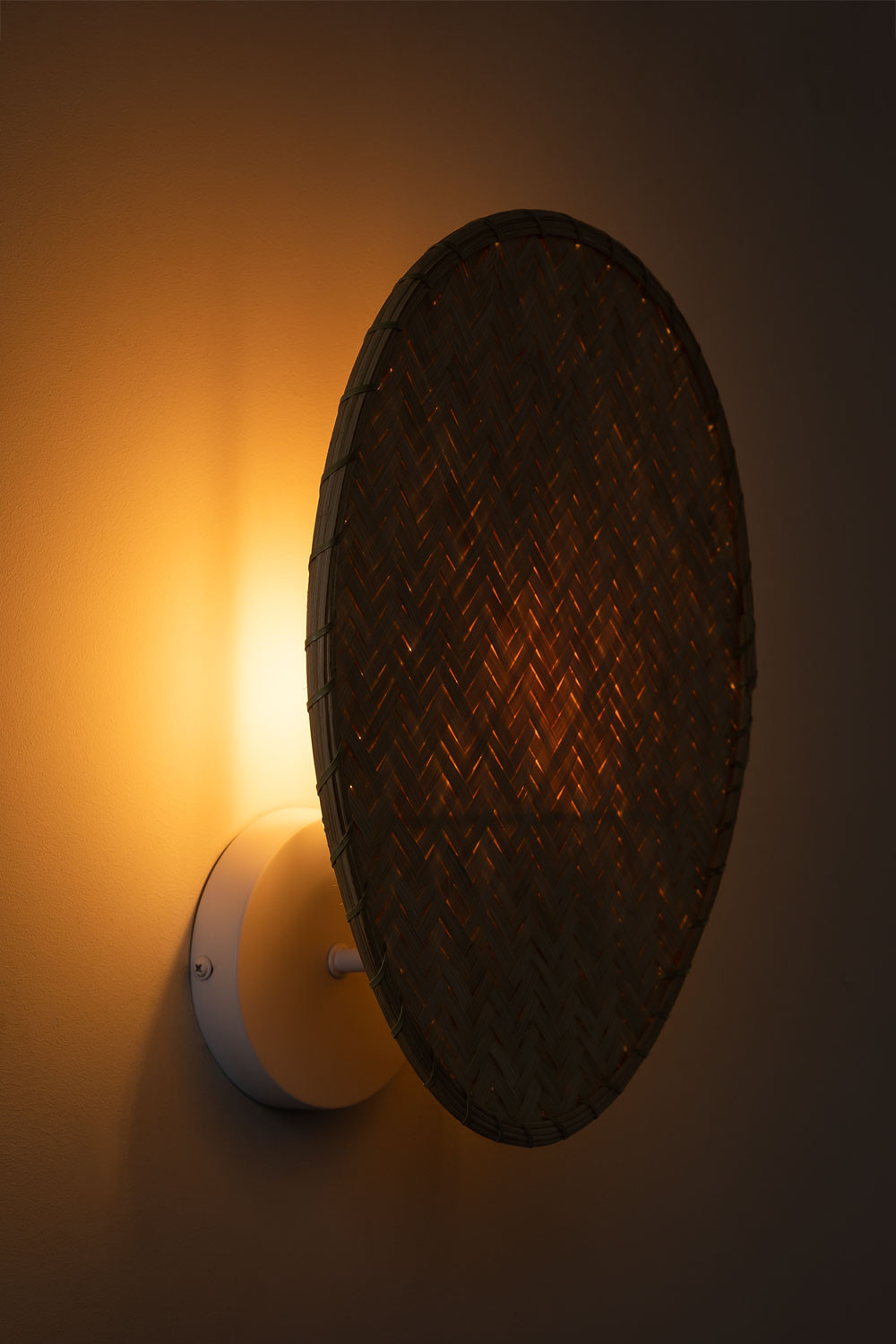 Aplique de Pared en Bambú Tano SKLUM
