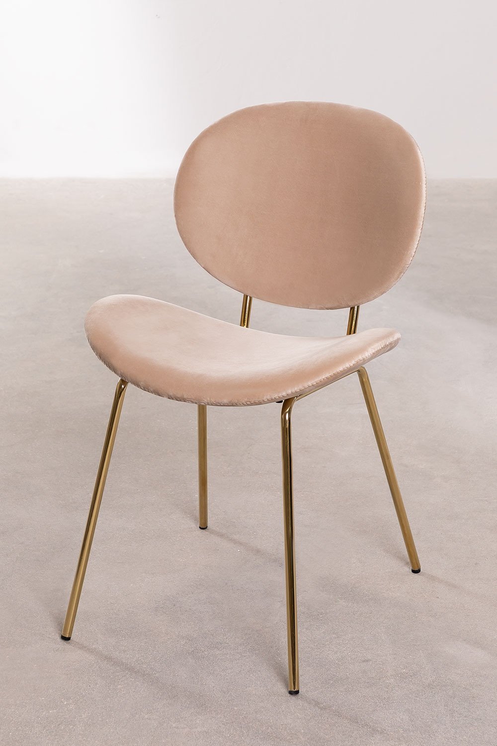 Silla de Comedor en Terciopelo Laure        , imagen de galería 2