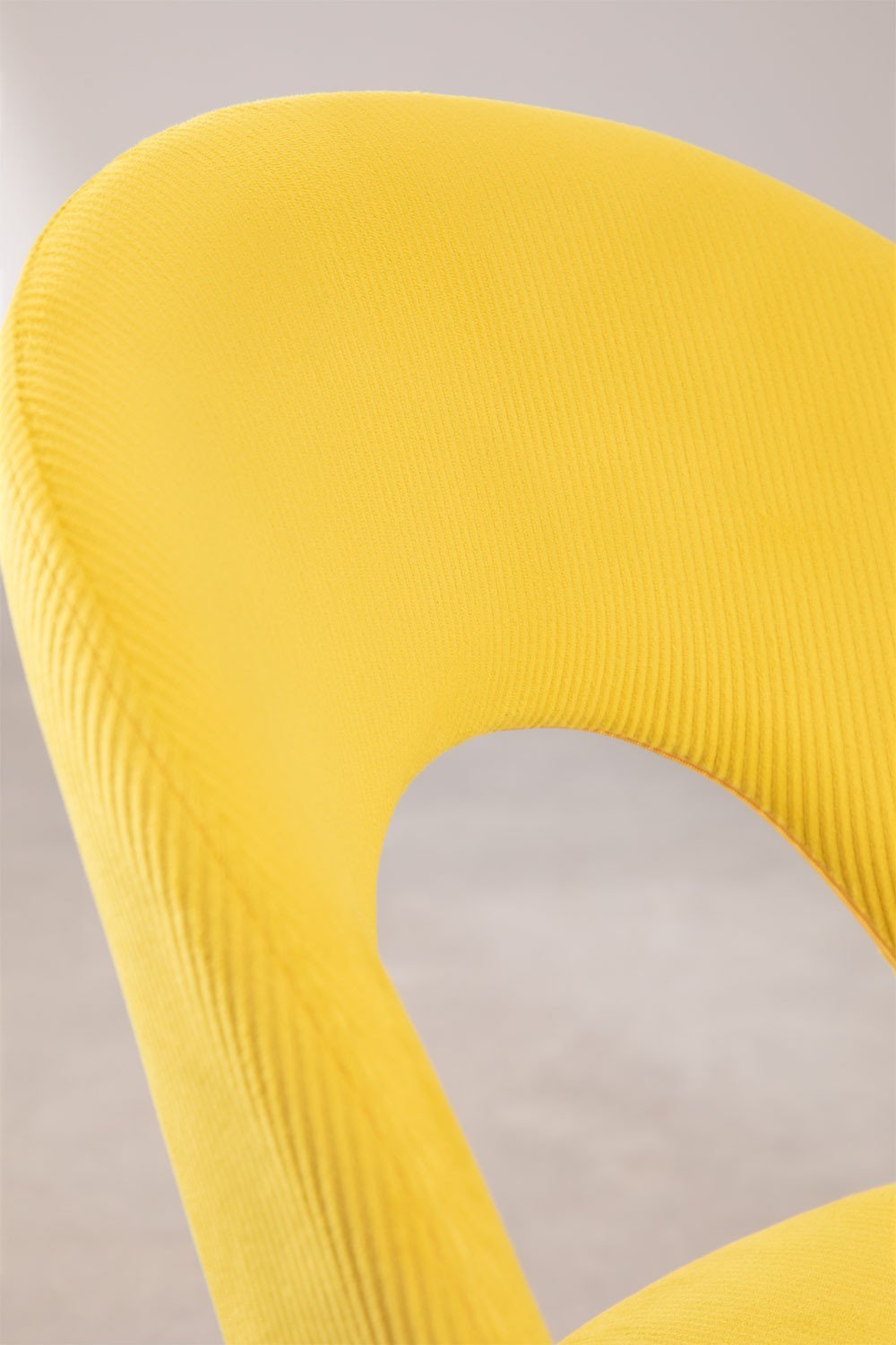 Silla de comedor en pana Glorys Style, imagen de galería 5