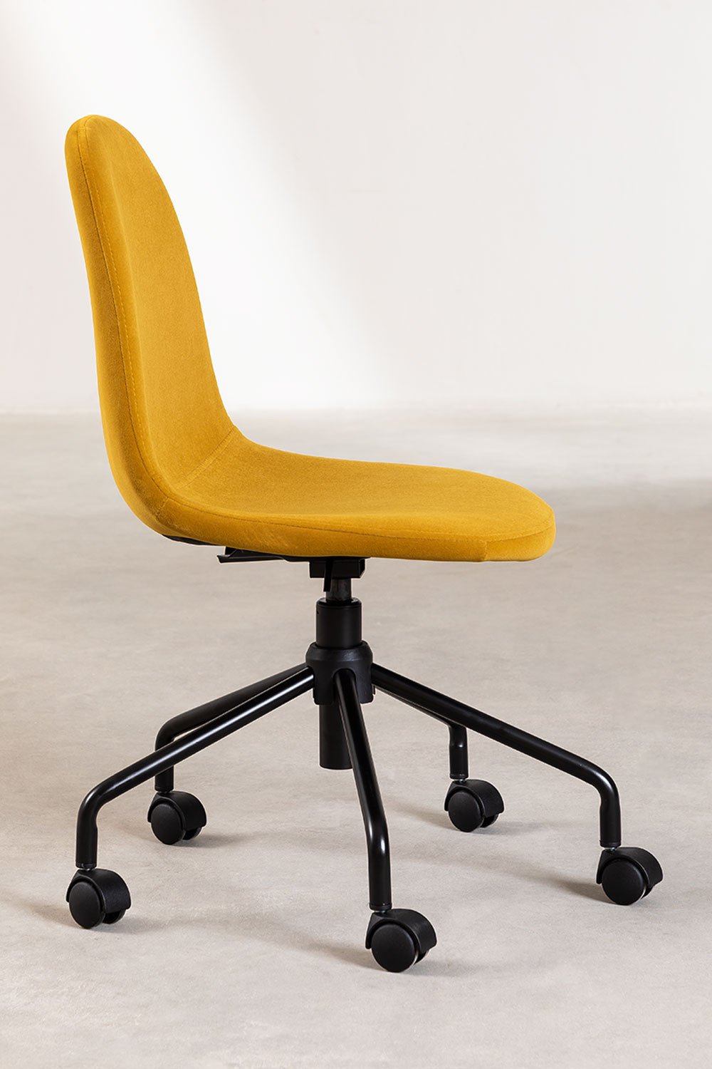 Silla de escritorio en terciopelo Glamm           , imagen de galería 4