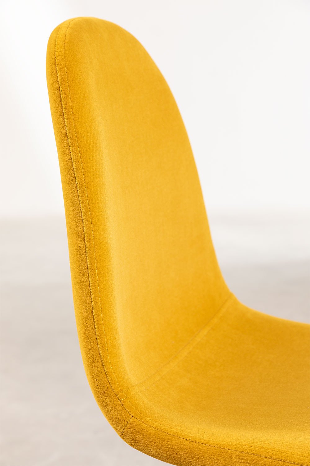 Silla de escritorio en terciopelo Glamm           , imagen de galería 6