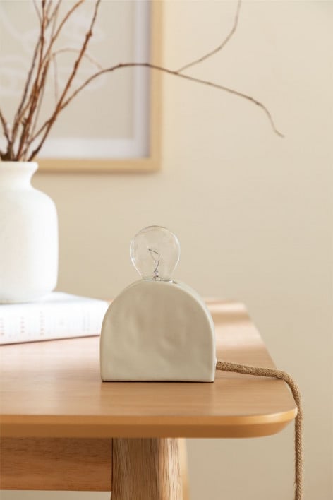 Lámpara de Mesa en Cerámica Fiana