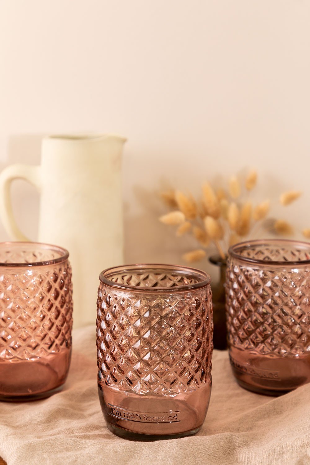 Vaso de Vidrio 50cl Reciclado Anett, imagen de galería 1
