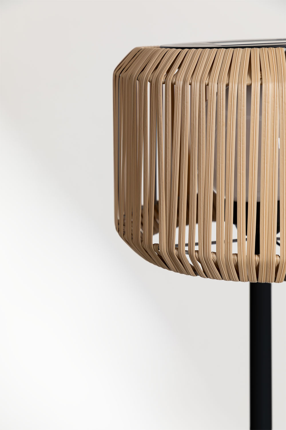 lampara de pie solar exterior