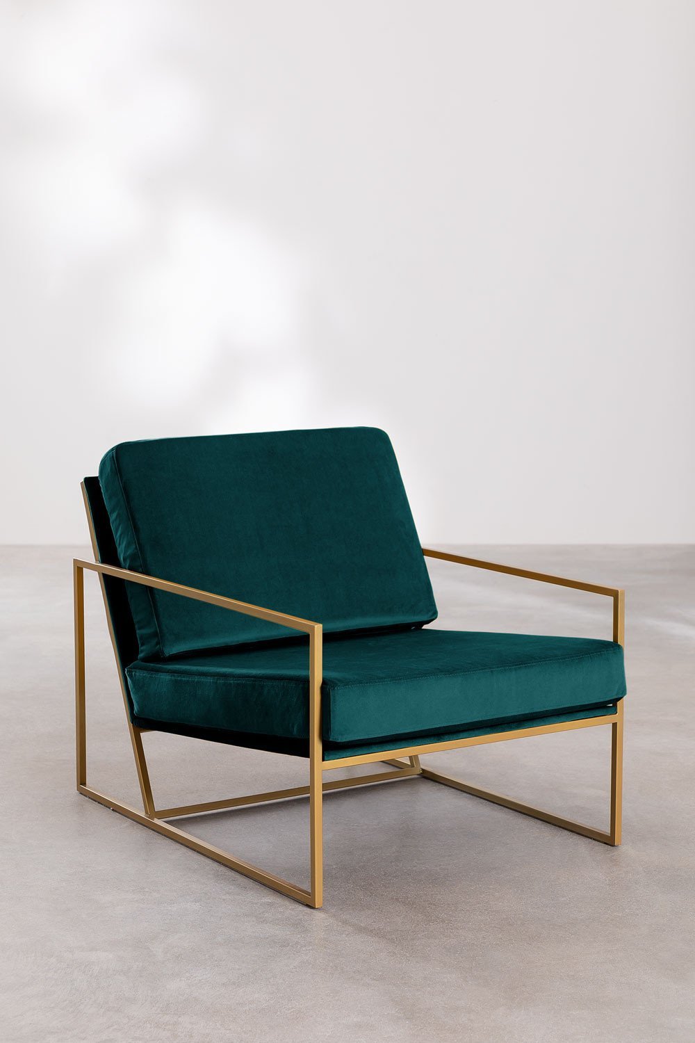 Sillón en Terciopelo Nilo, imagen de galería 1