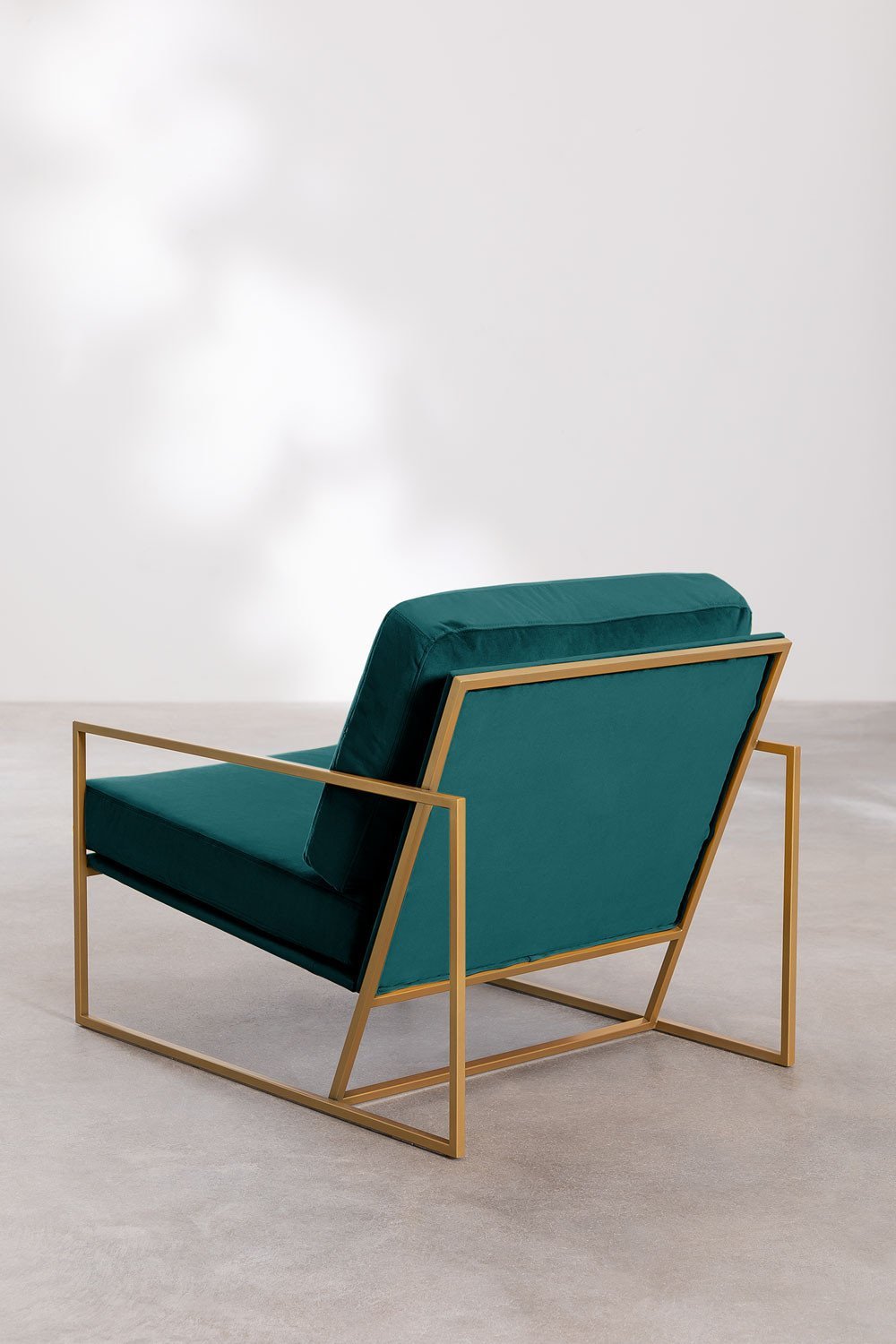 Sillón en terciopelo Nilo, imagen de galería 3