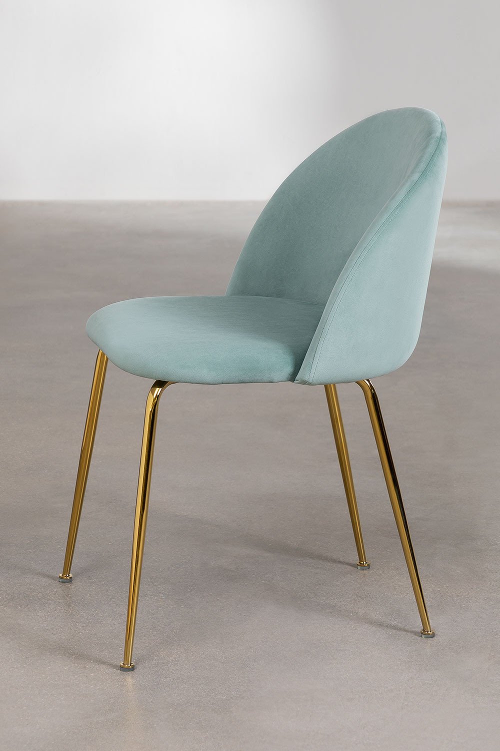 Silla de comedor en terciopelo Kana Design, imagen de galer&iacute;a 4