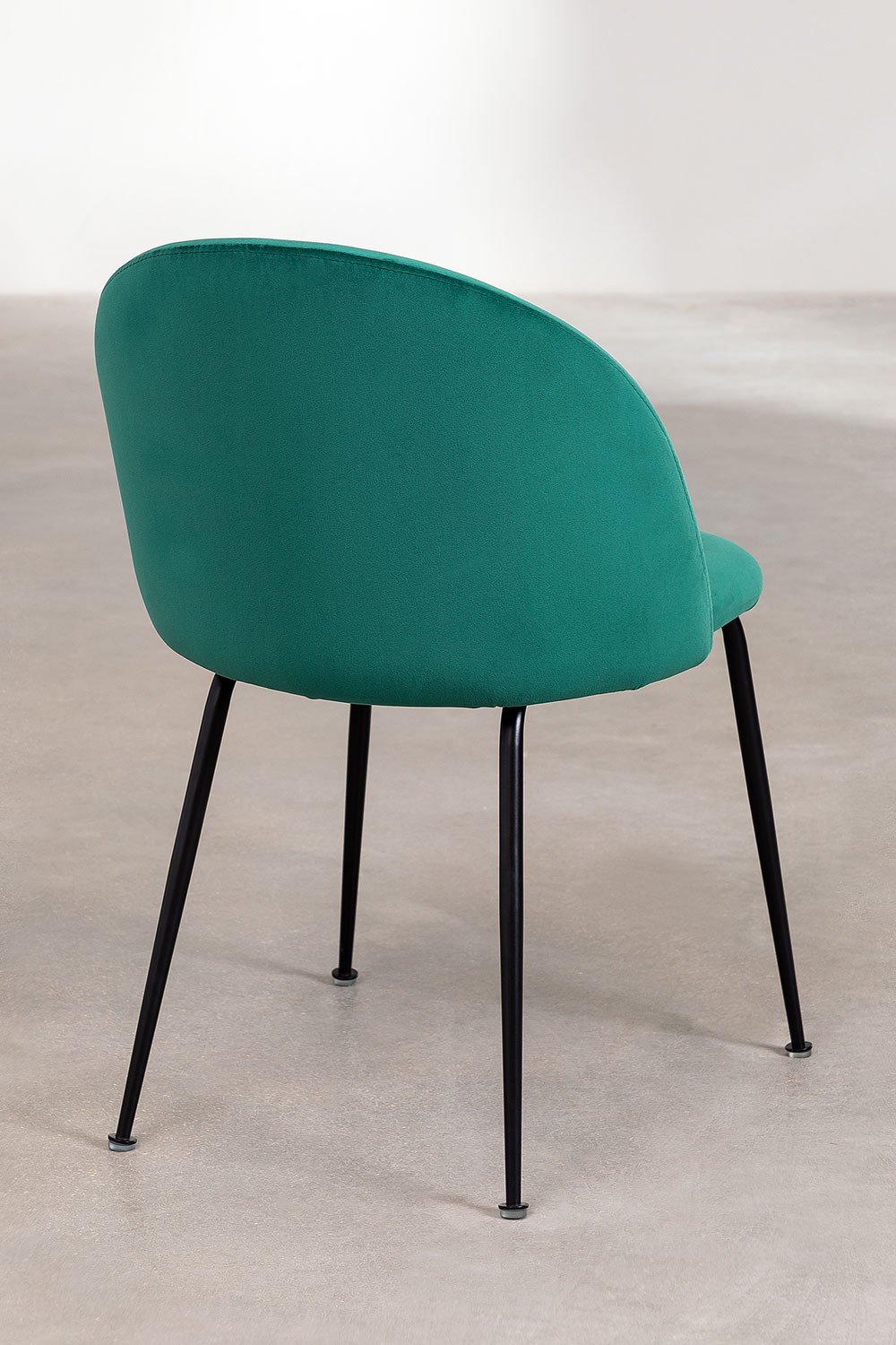 Pack de 4 Sillas de Comedor en Terciopelo Kana Design   , imagen de galería 3