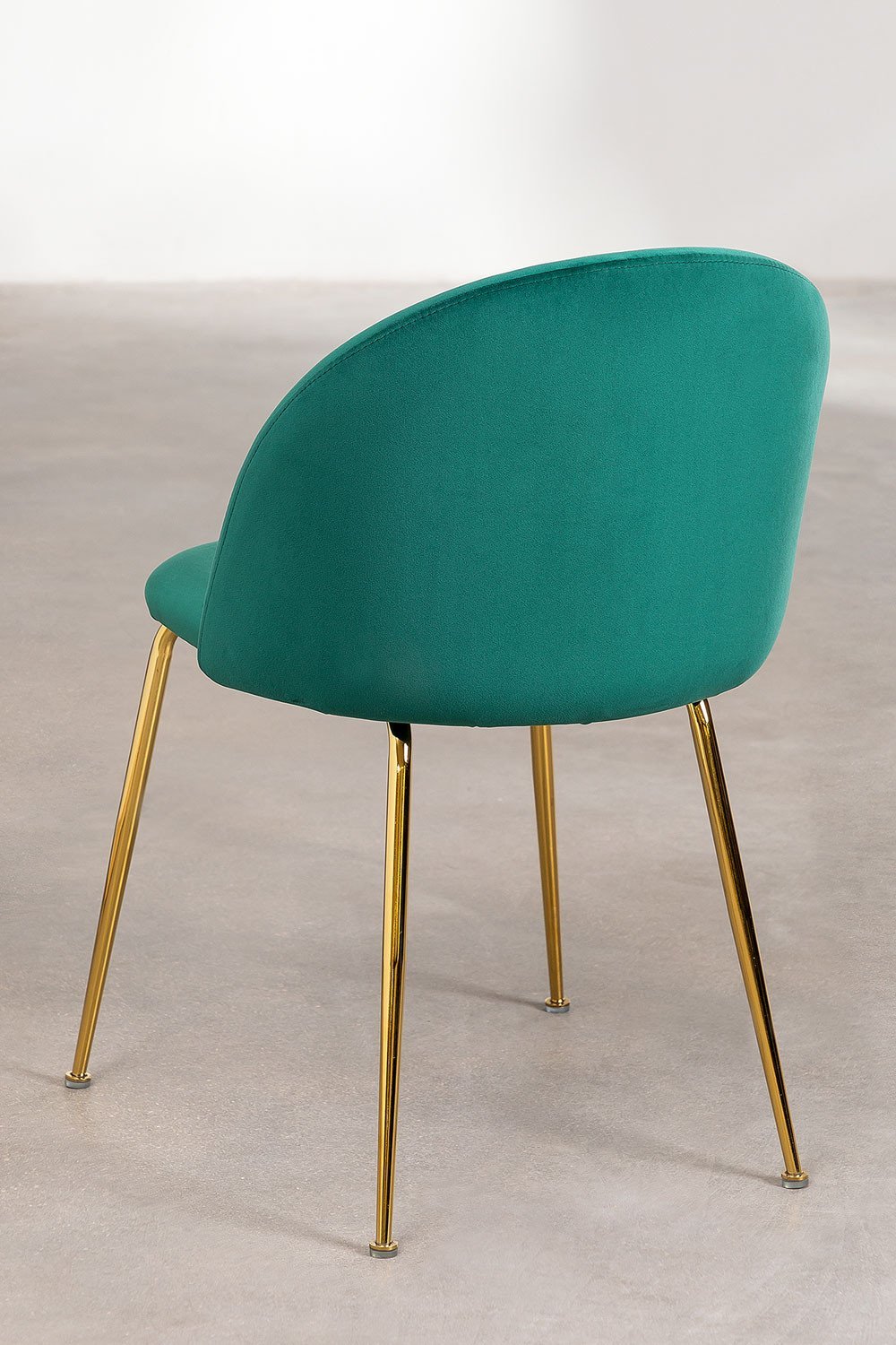 Silla de comedor en terciopelo Kana Design, imagen de galería 5