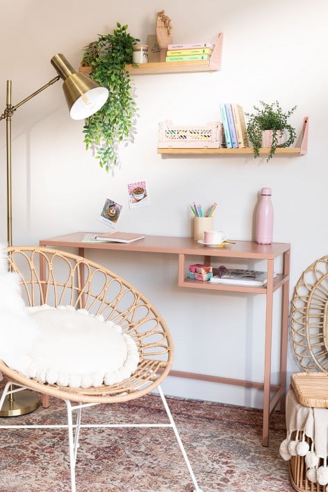 Consola recibidor en acero Gori