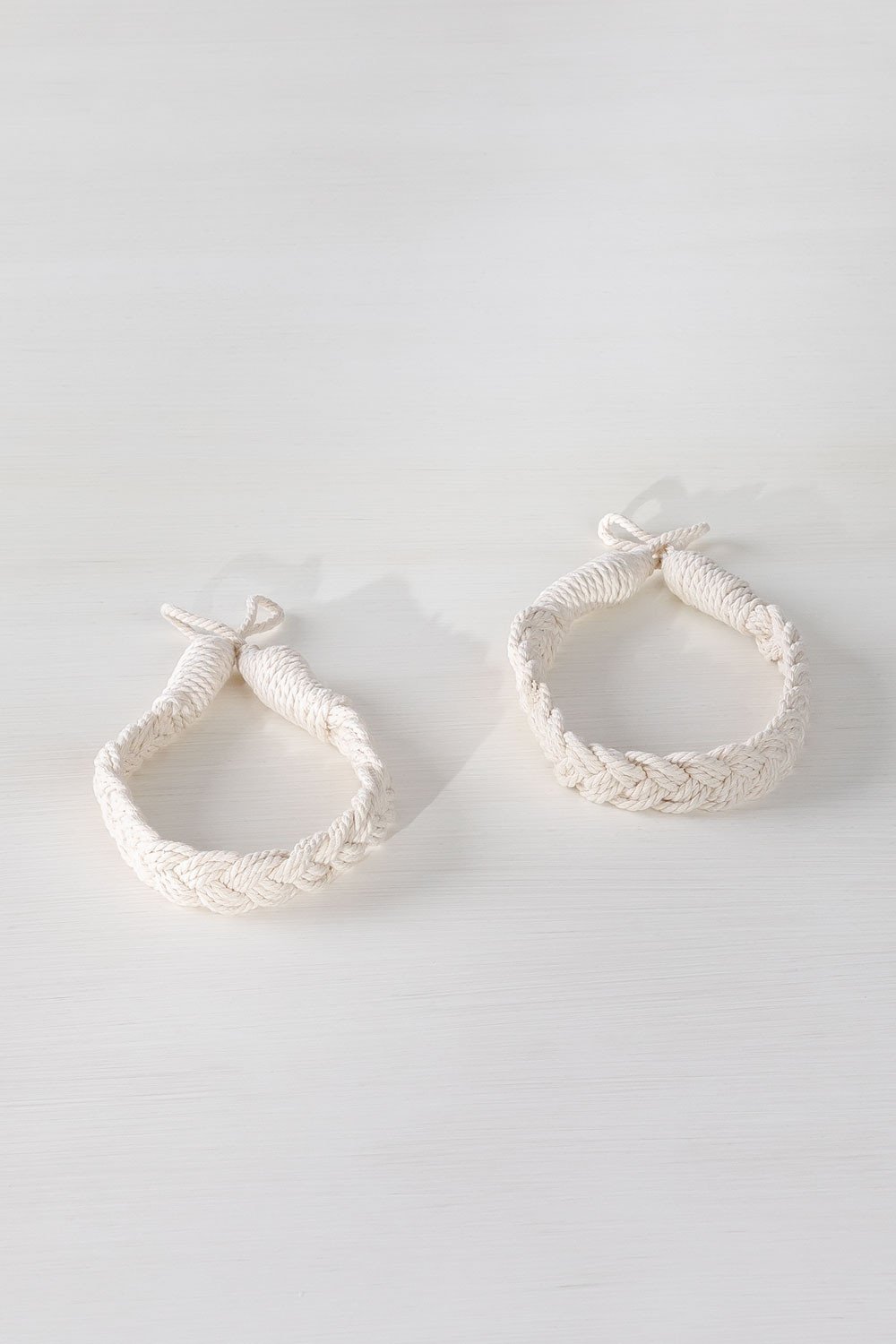 Set de 2 Alzapaños para Cortina en Macramé Akola Style, imagen de galería 2