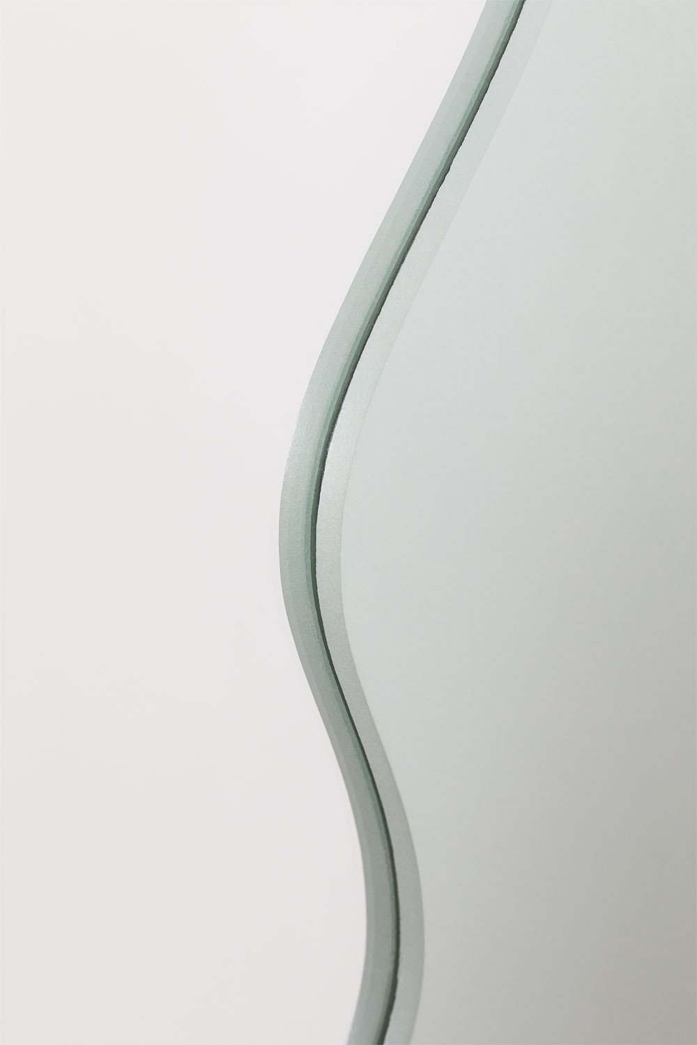 Espejo de Pared Rectangular con Balda en MDF (50x80 cm) Nurah - SKLUM