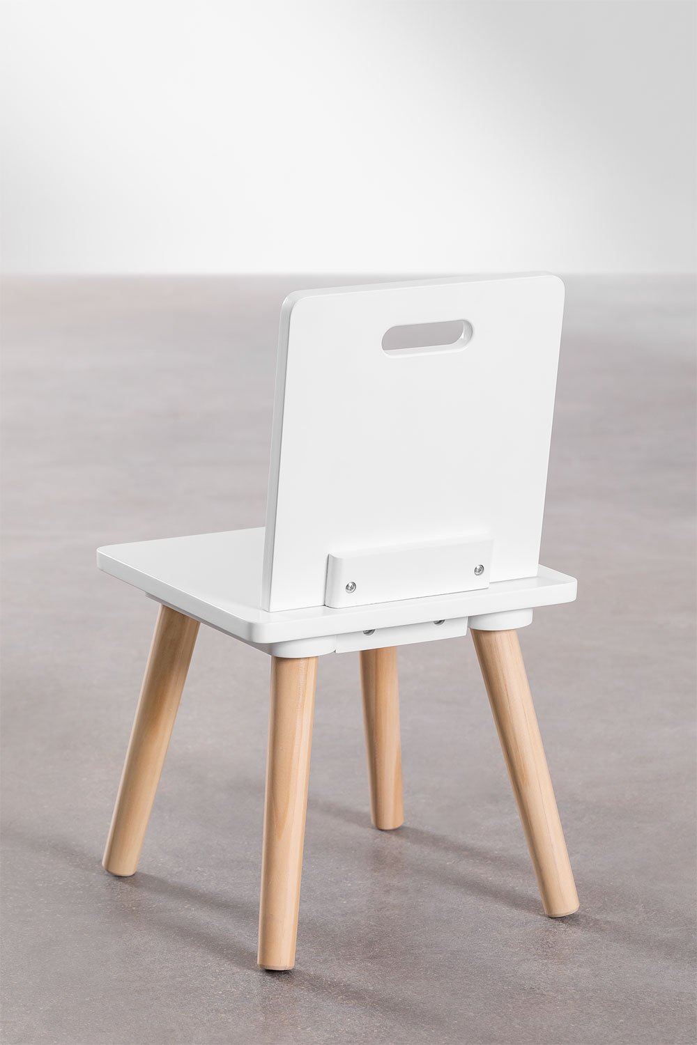 Silla en MDF y madera de pino Tom Kids, imagen de galería 4