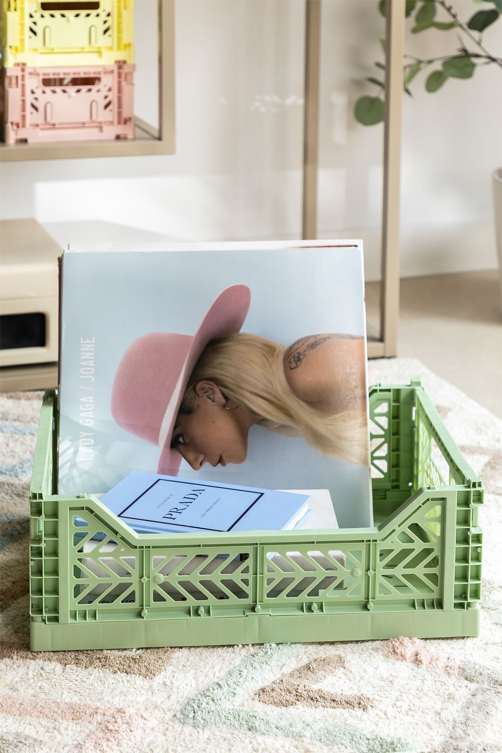 Set de 2 cajas plegables y apilables de plástico Doli   , imagen de galer&iacute;a 8