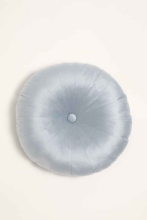 Cojín Redondo en Terciopelo (Ø38 cm) Kumba    