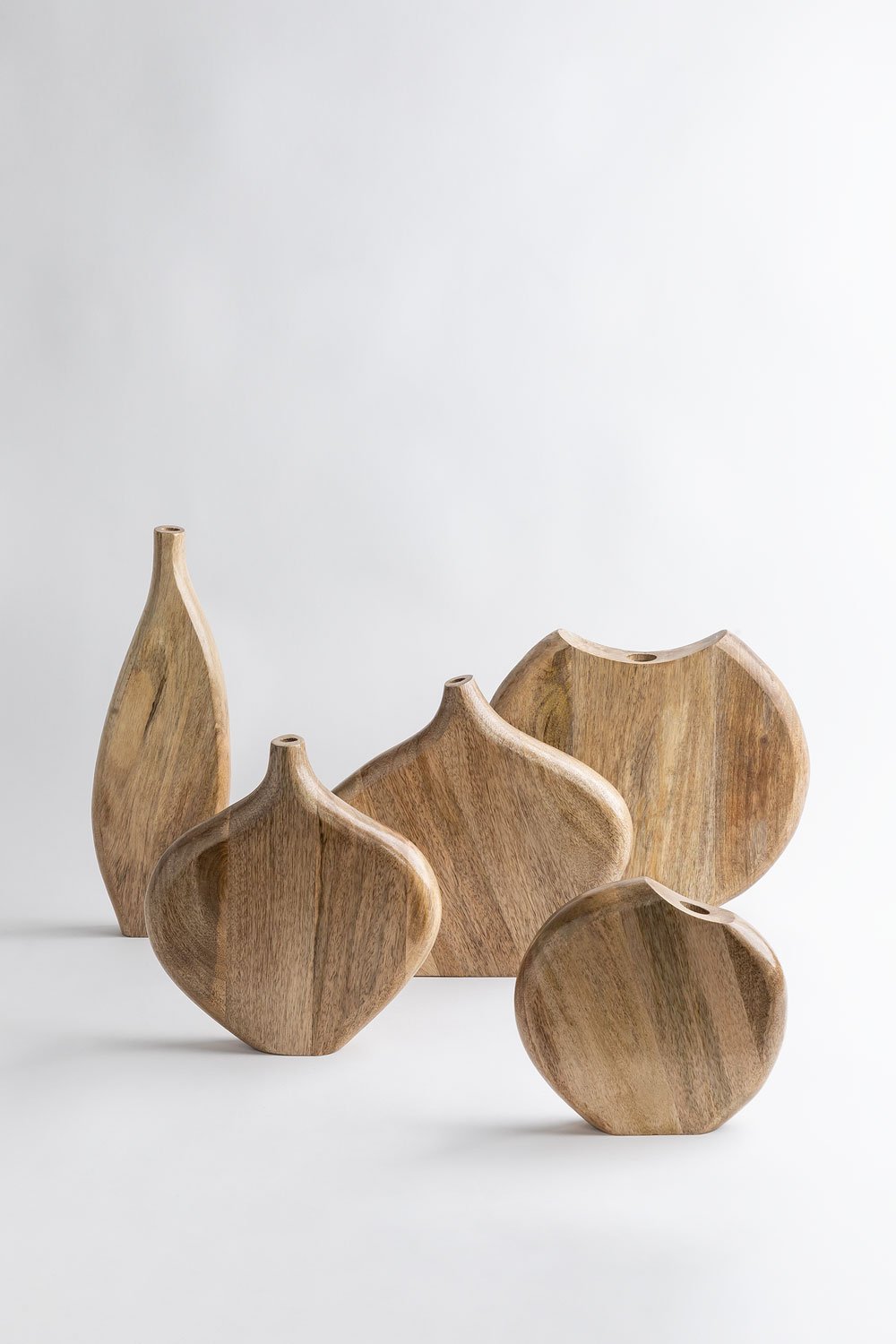 Jarrón en madera de mango Sikkim    , imagen de galería 7