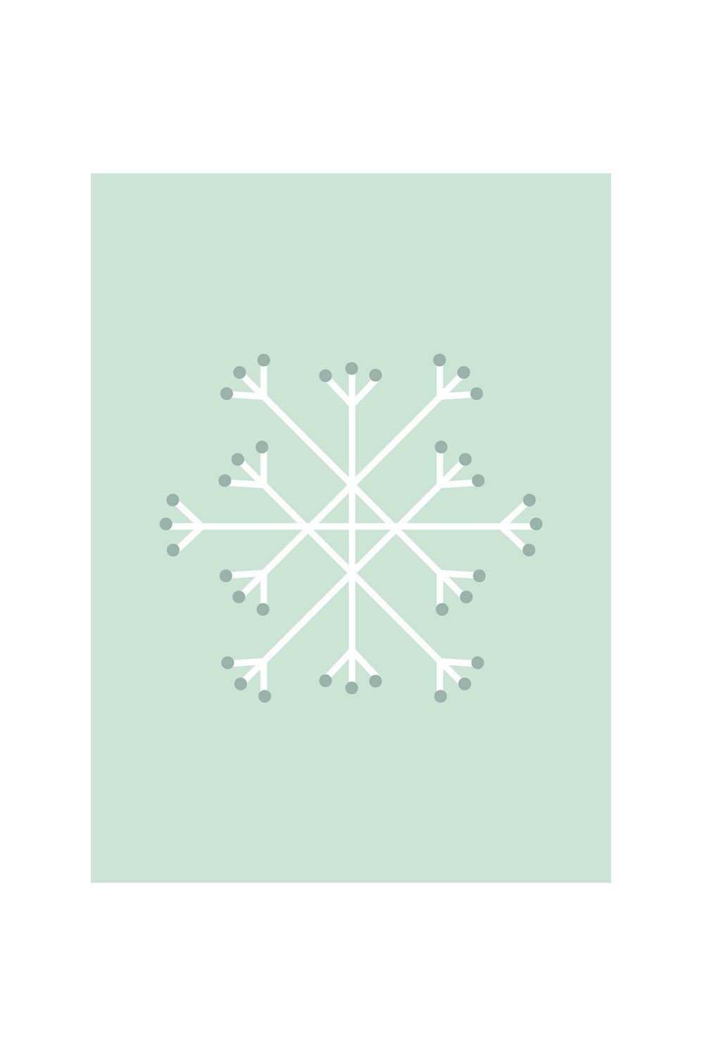 Set de 3 láminas decorativas de Navidad Belene, imagen de galería 3