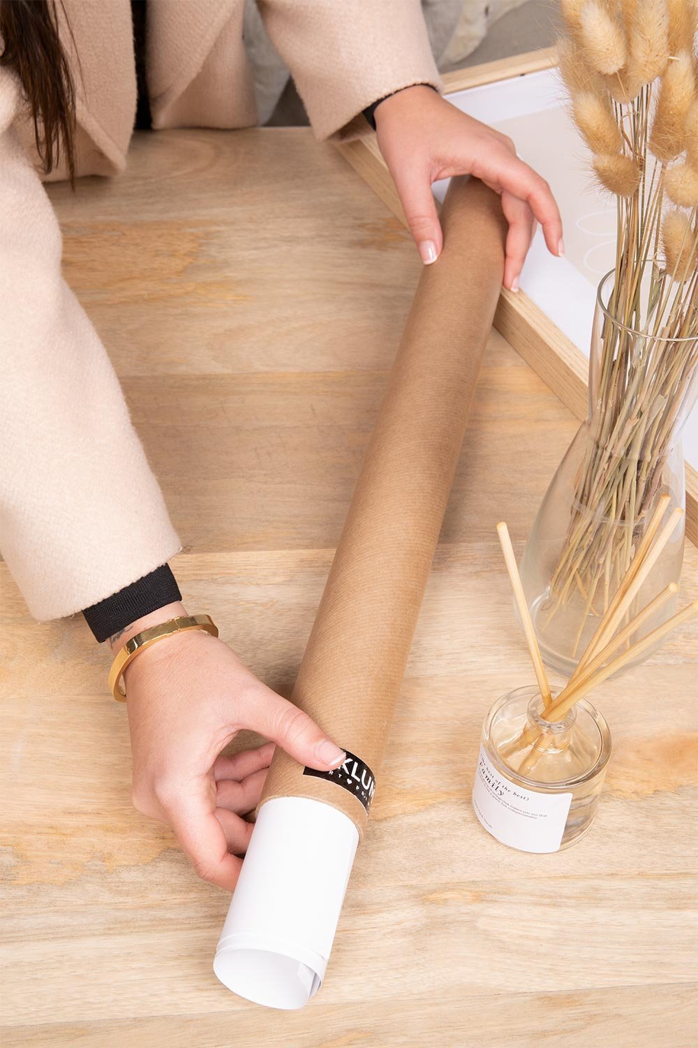 Set de 3 láminas decorativas de Navidad Belene, imagen de galería 5