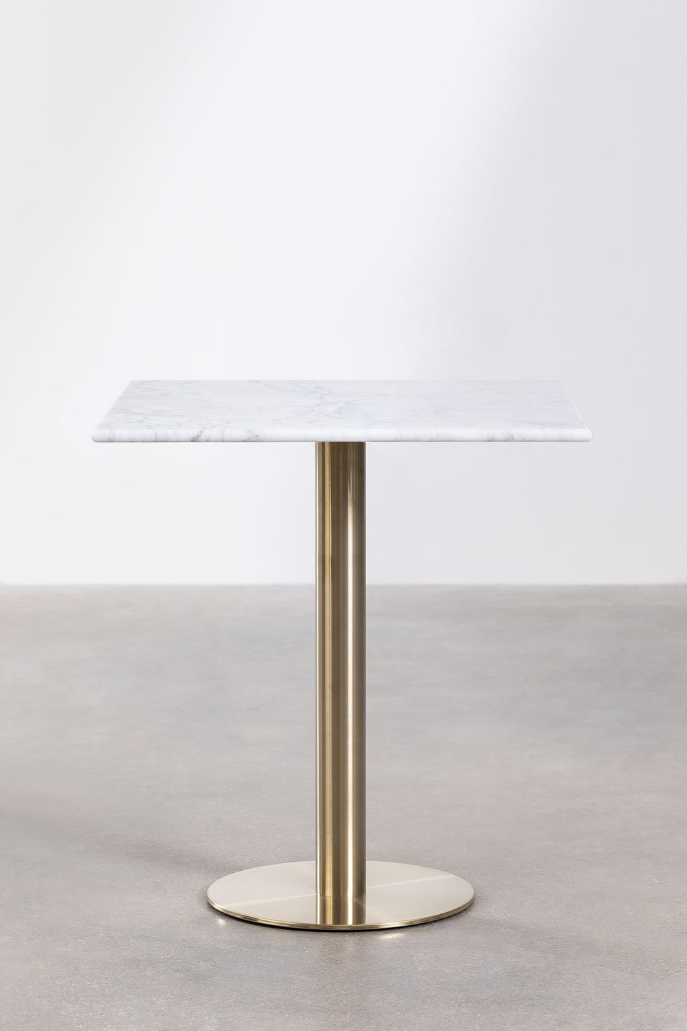 Mesa de Bar Cuadrada en Mármol Cosmopolitan, imagen de galería 2