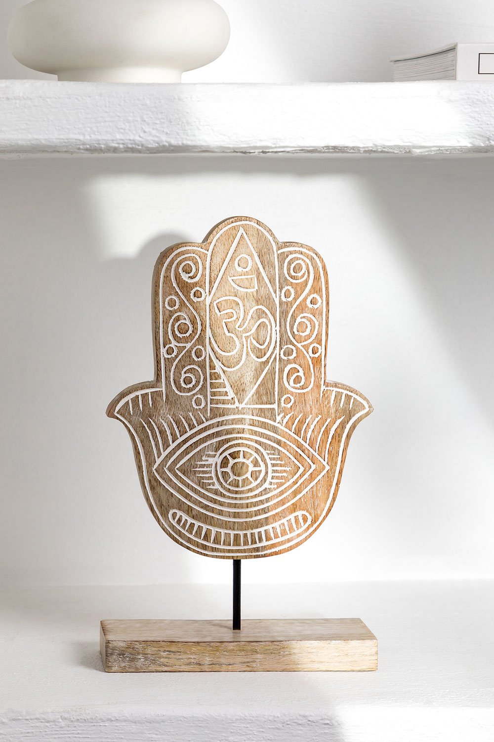 Figura Decorativa en Madera de Mango Tilkara   , imagen de galería 1