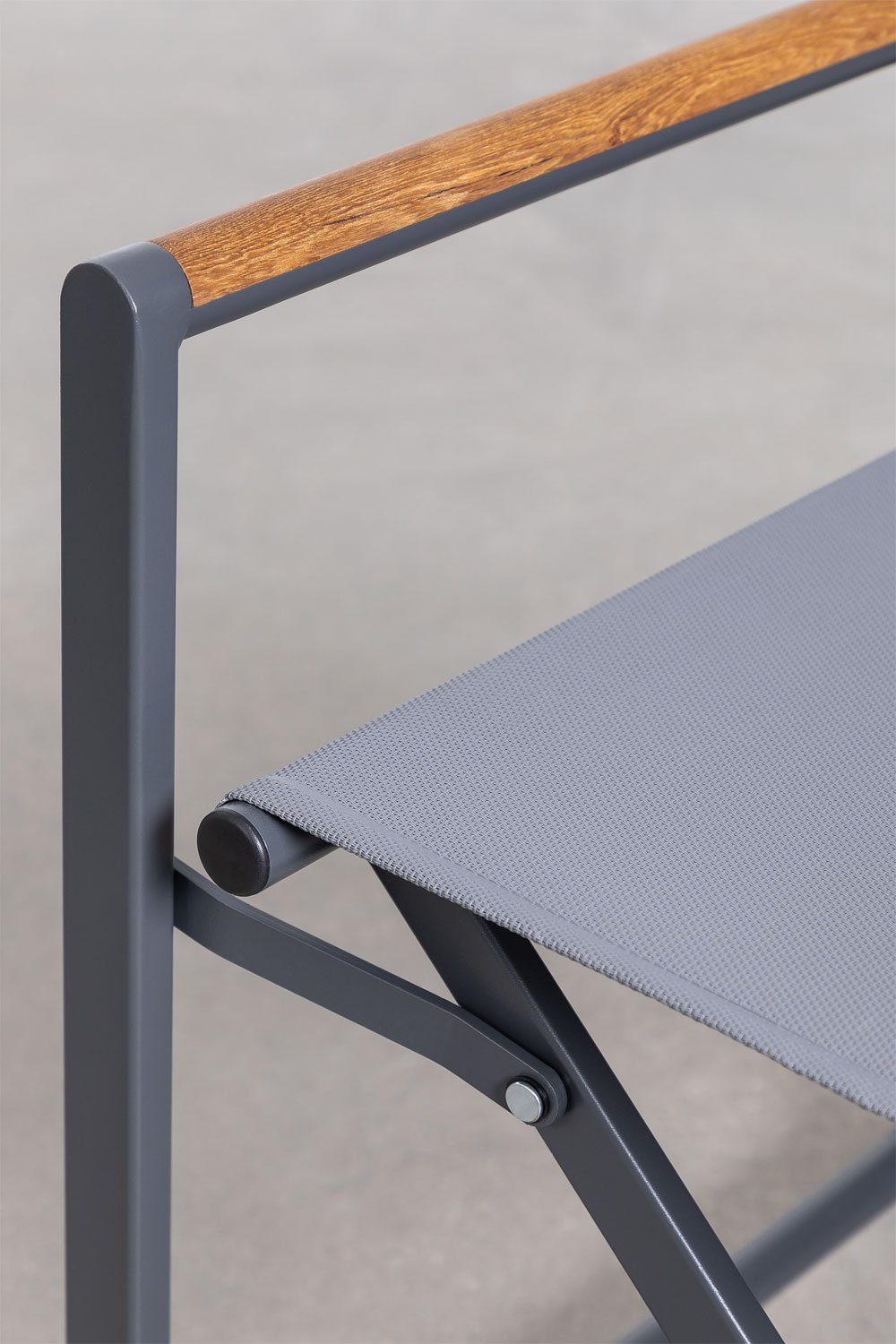 Silla de director plegable para jardín Jordana , imagen de galería 5