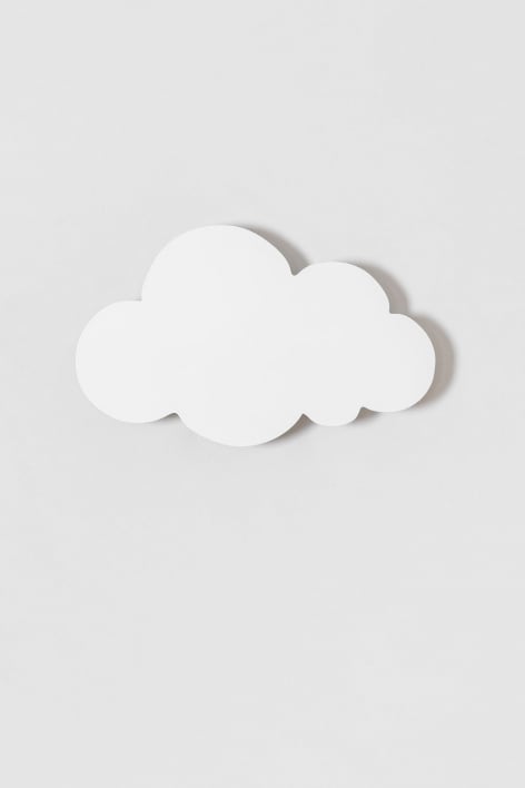 Aplique de pared LED en hierro Cludy Kids