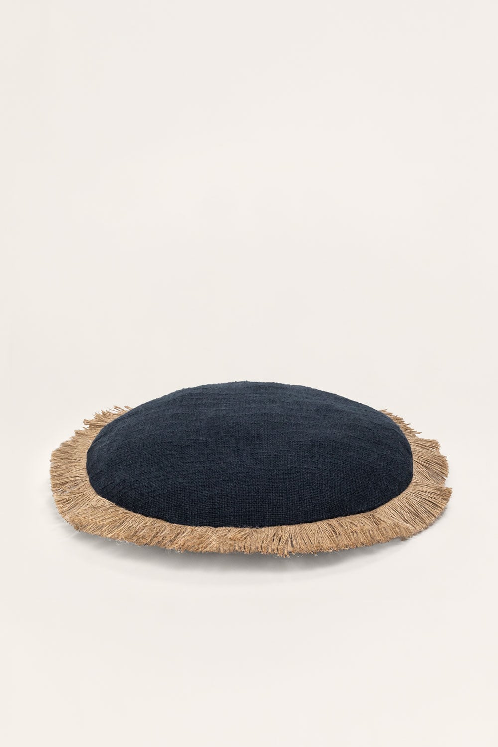 Cojín redondo Ø40 cm en algodón Paraiba, imagen de galer&iacute;a 4