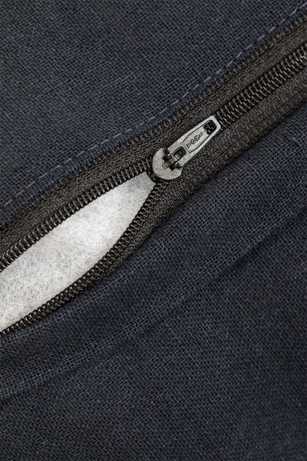 Cojín redondo Ø40 cm en algodón Paraiba, imagen de galer&iacute;a 8