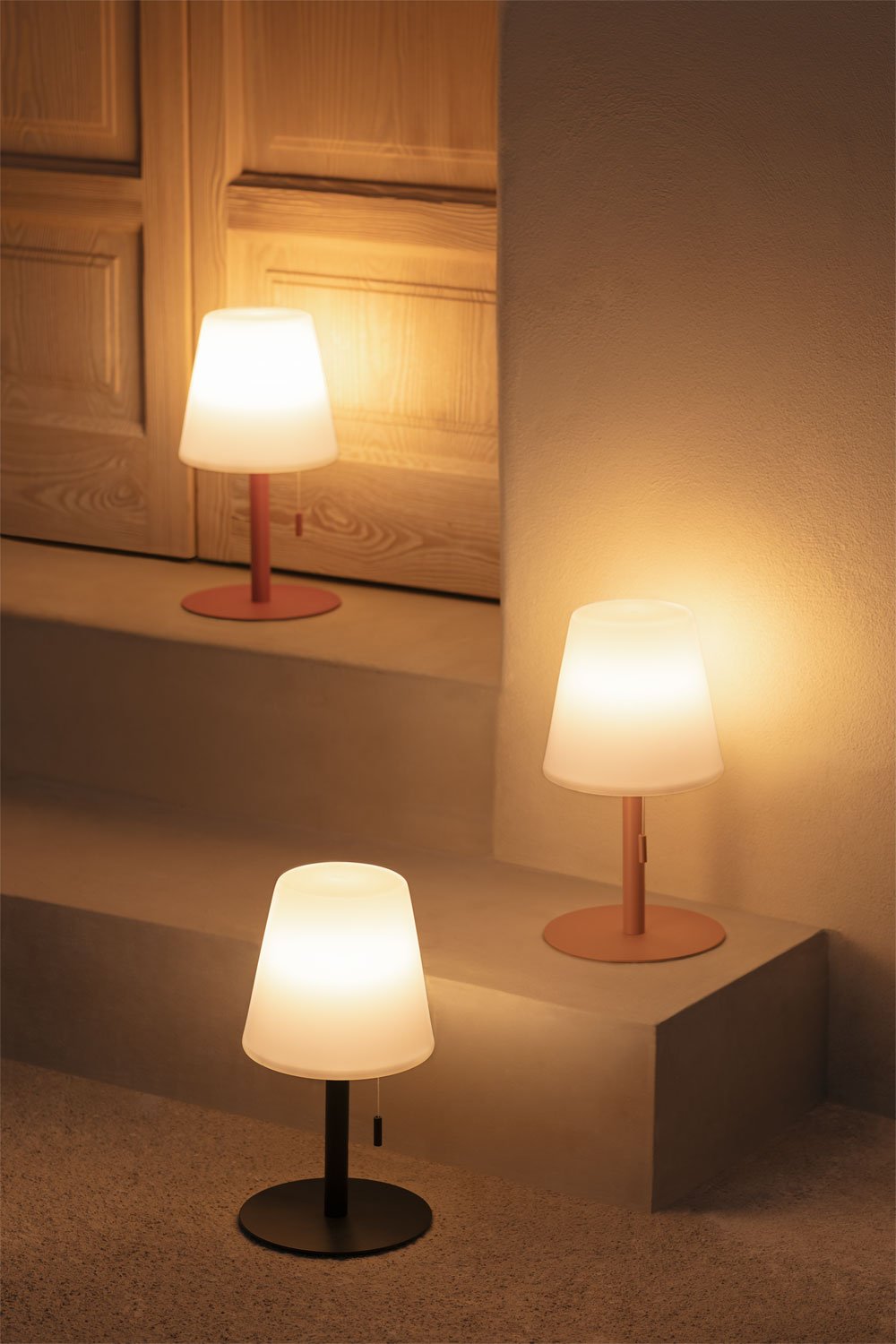 Diez lámparas inalámbricas y recargables, para interior y exterior