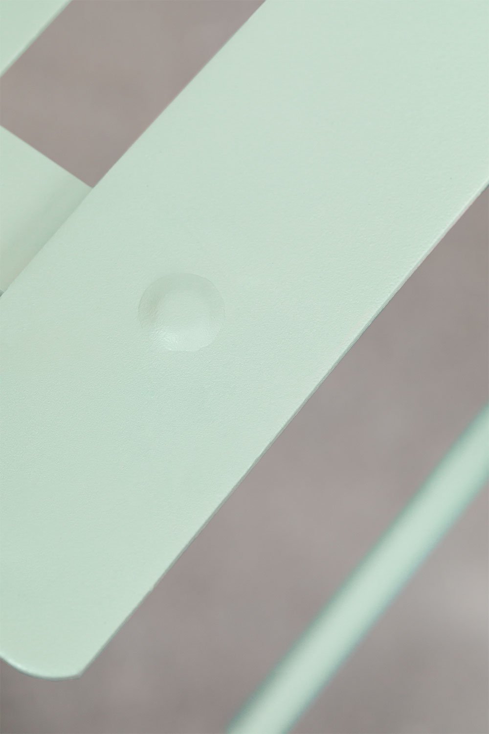 Pack de 2 sillas de comedor plegable en acero Sergey         , imagen de galería 5