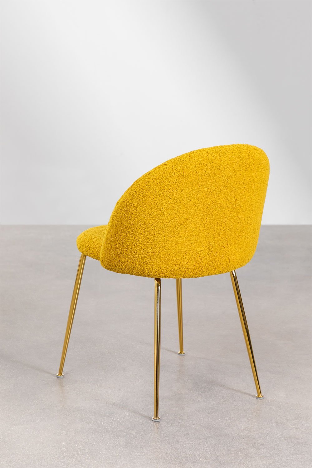 Silla de comedor en borreguito Kana Design, imagen de galería 4