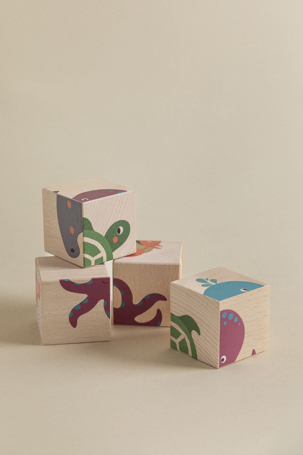 Puzzle de 4 piezas en madera Lopart Kids, imagen de galería 4