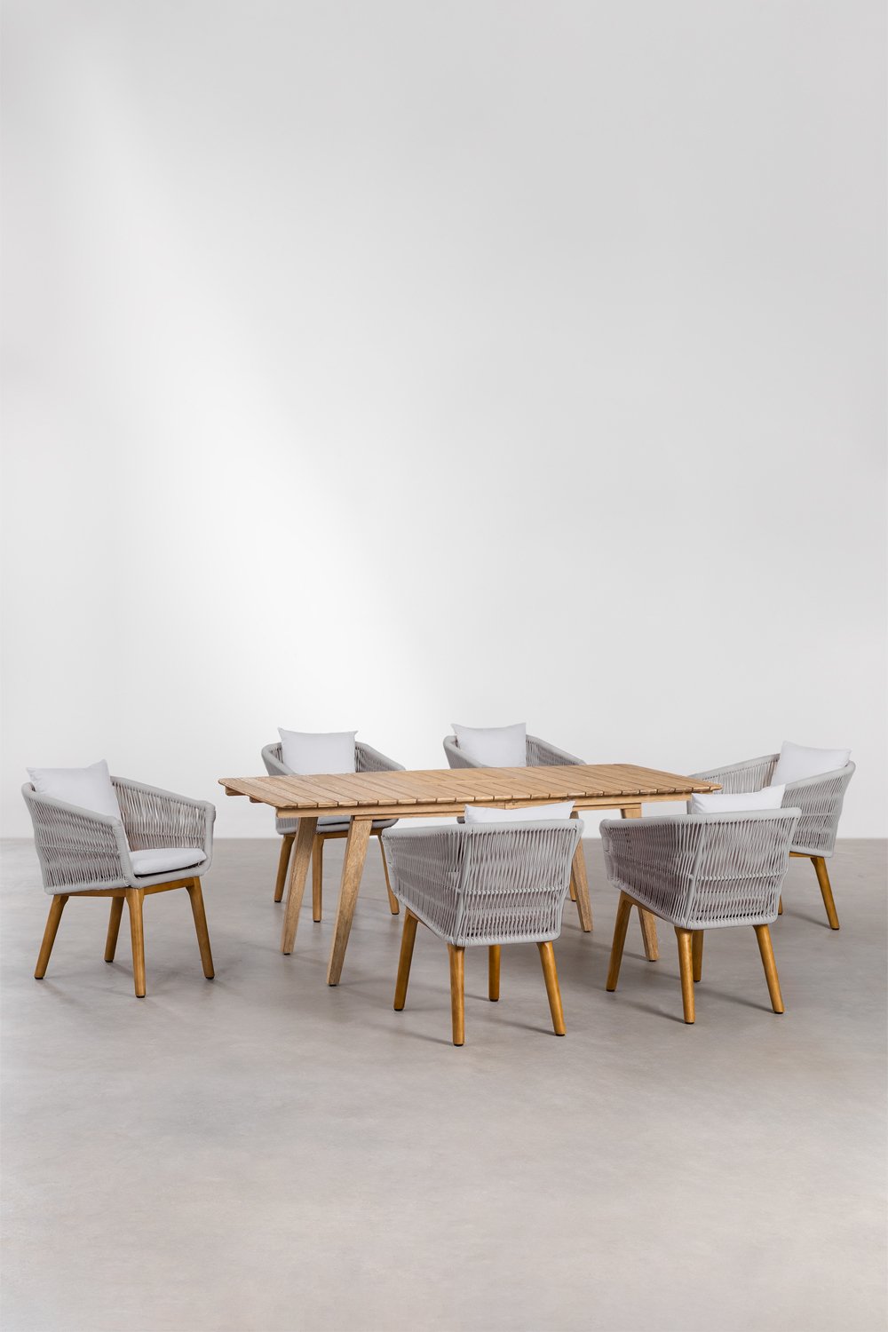 Conjunto mesas comedor y sillas - SKLUM