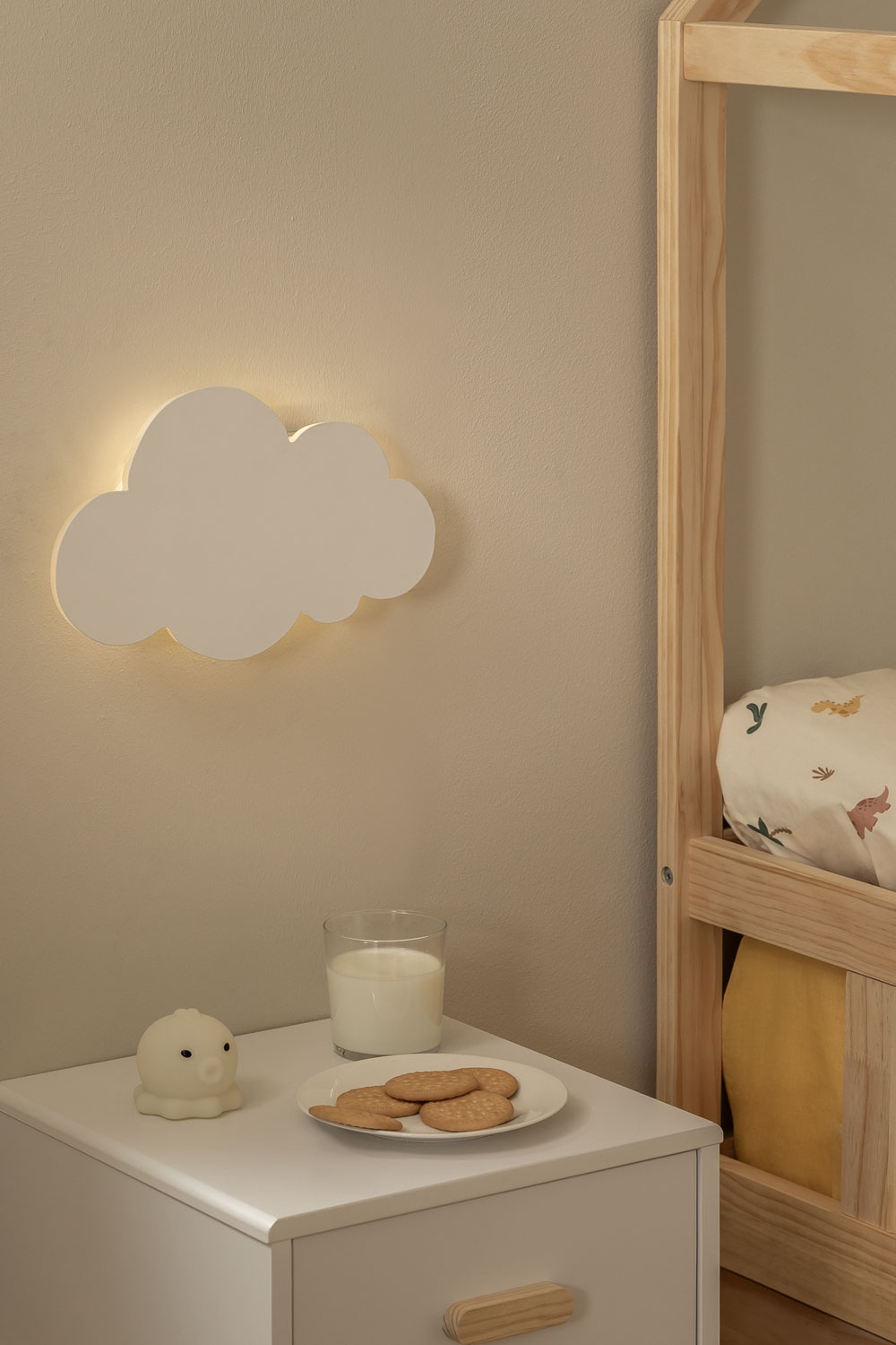 Aplique de Pared LED Cludy Kids SKLUM