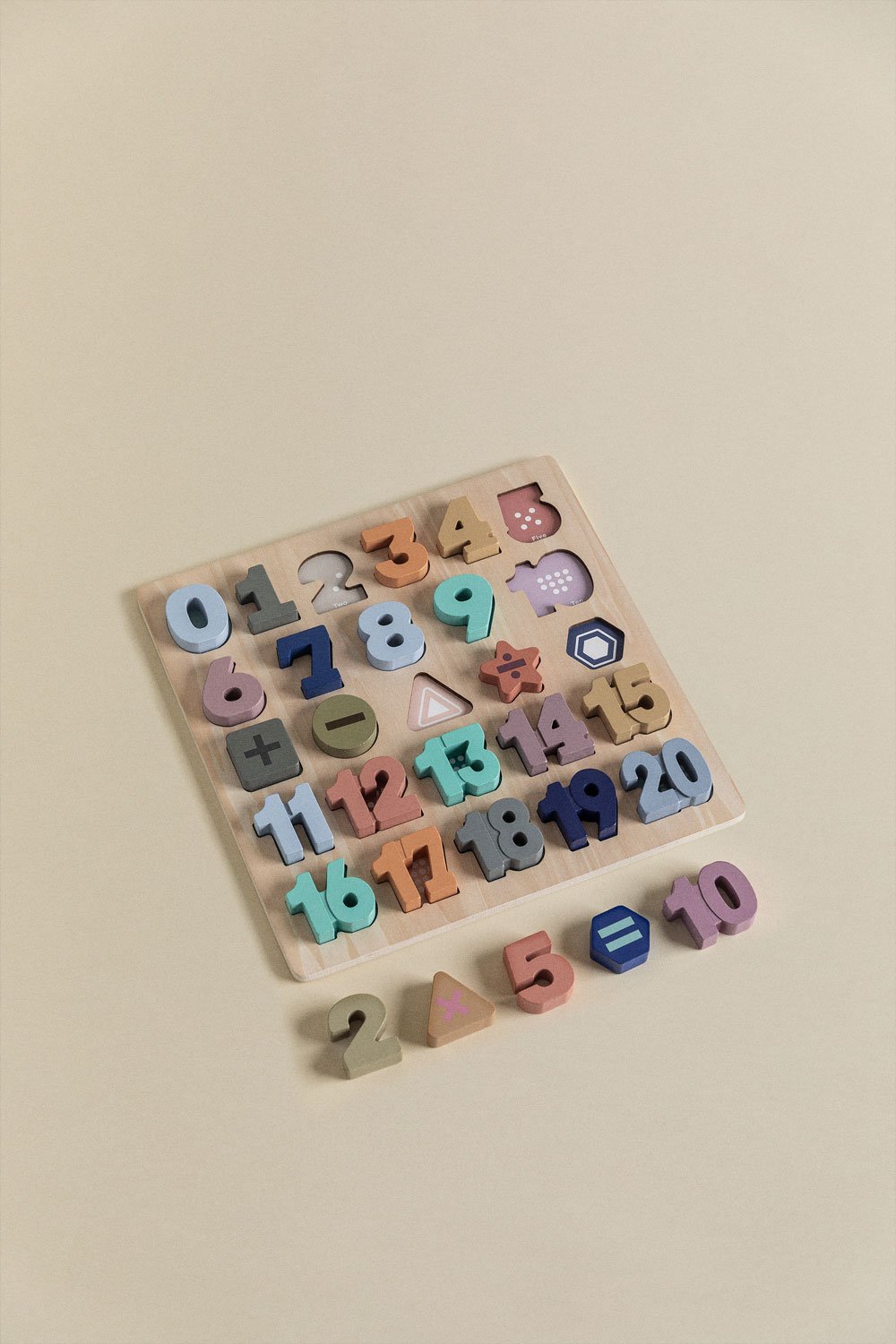 Puzzle con Números de Madera Nemi Kids, imagen de galer&iacute;a 3