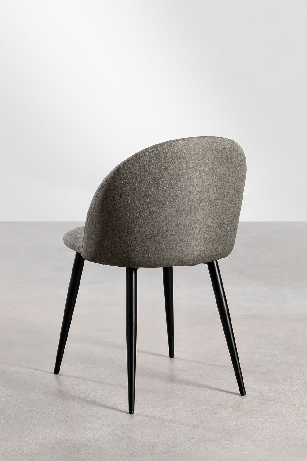 Silla de comedor tapizada y en acero Kana      , imagen de galer&iacute;a 6