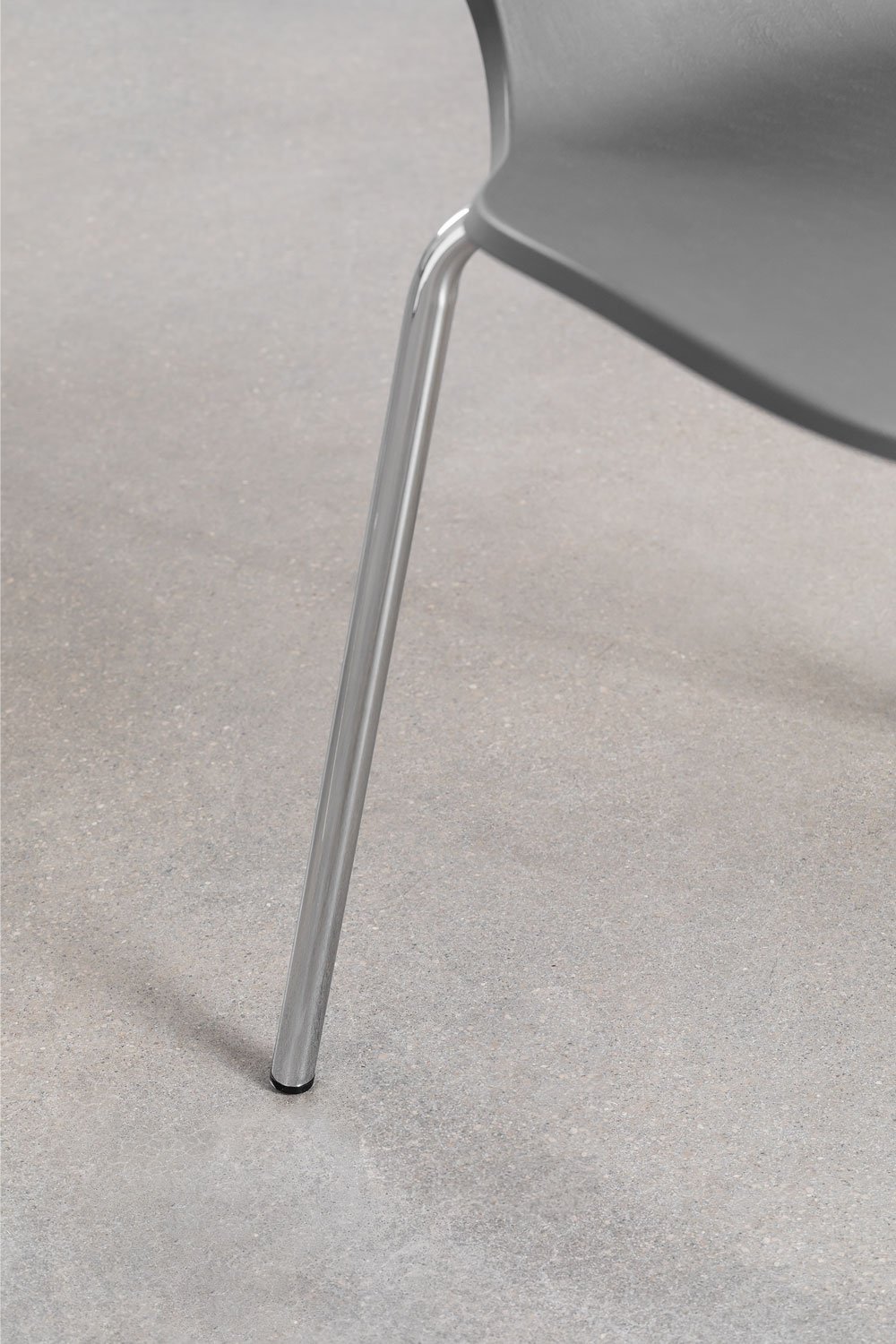 Silla de comedor apilable en polipropileno y hierro Uit    , imagen de galer&iacute;a 5