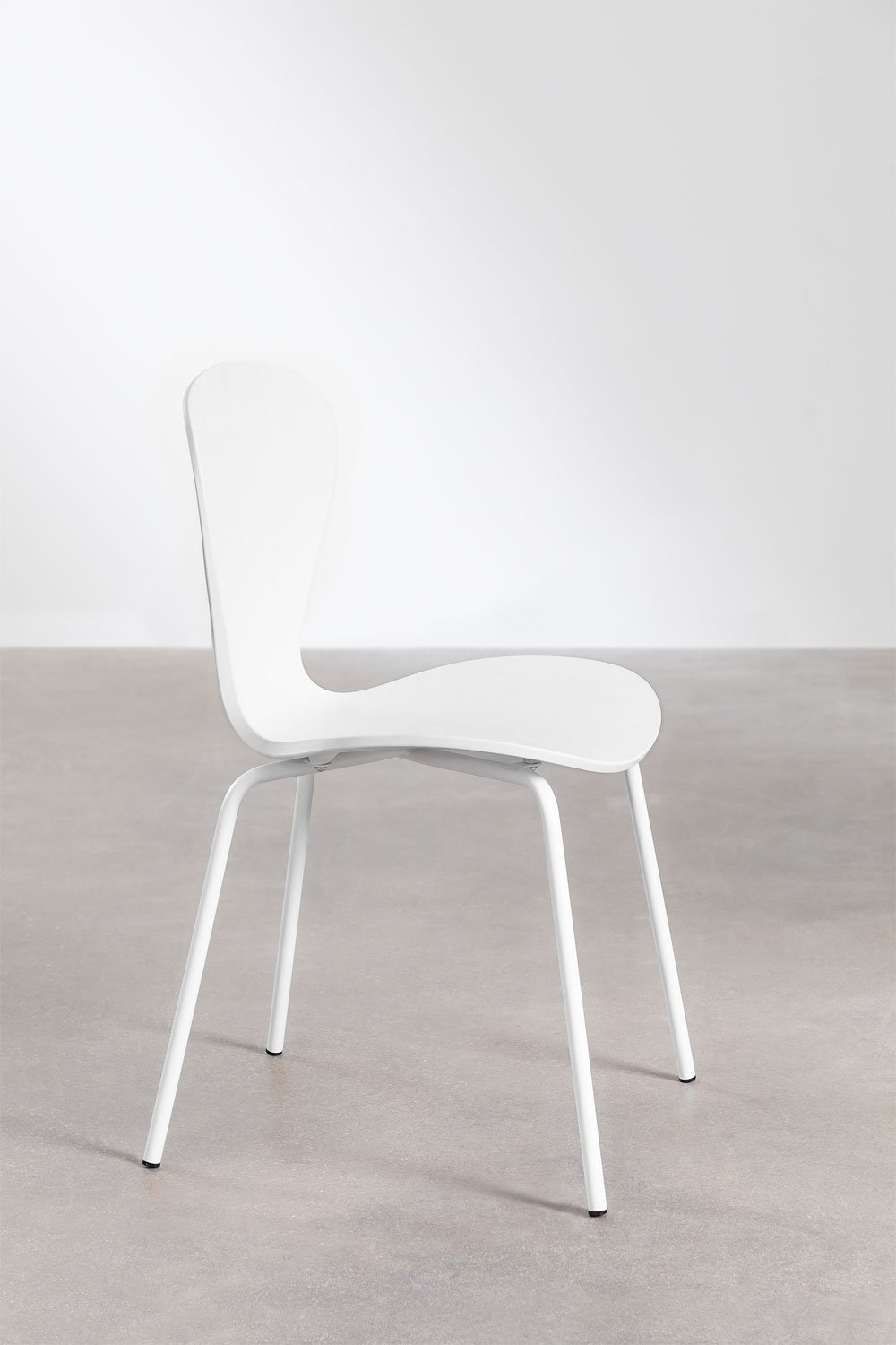 Silla de comedor apilable en polipropileno y hierro Uit Colors     , imagen de galería 4