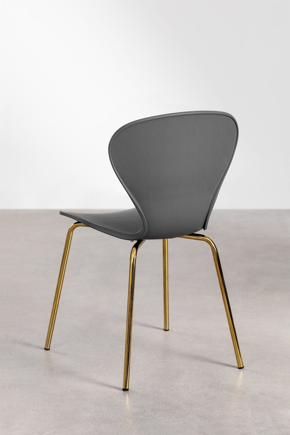 Silla de comedor apilable en polipropileno y hierro Uit    , imagen de galer&iacute;a 3