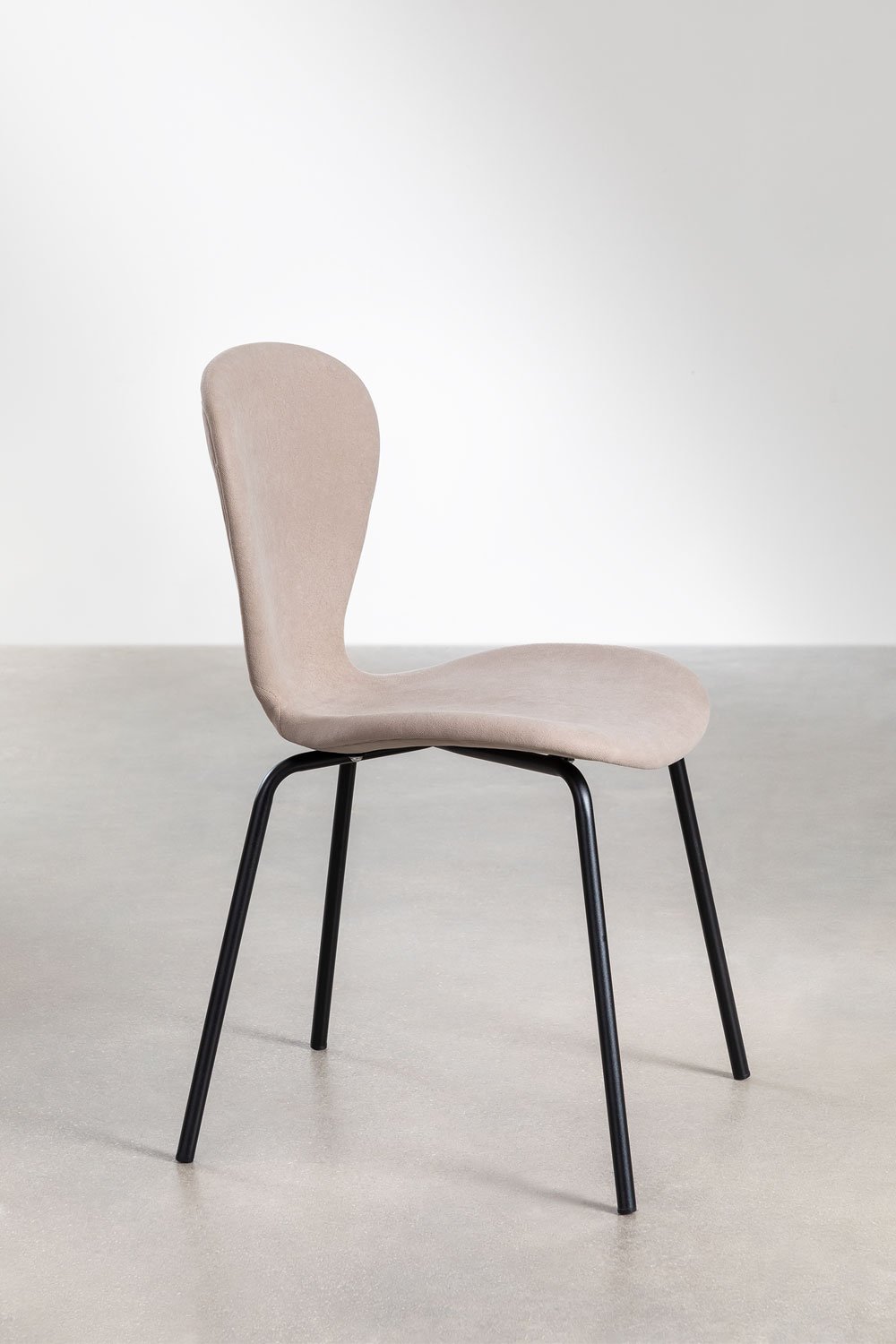 Silla de comedor apilable tapizada Uit, imagen de galería 3