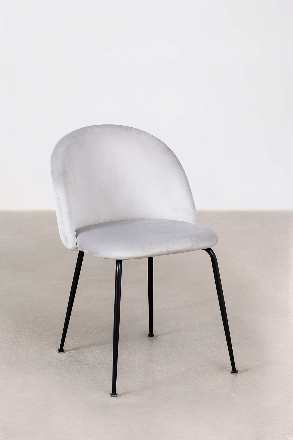 Silla de comedor en terciopelo Kana Design, imagen de galer&iacute;a 3